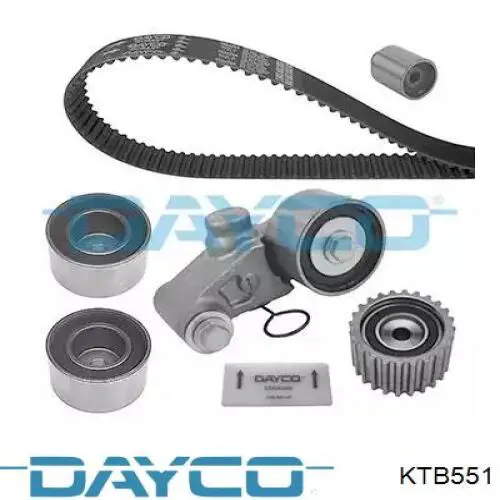 KTB551 Dayco Correia do mecanismo de distribuição de gás, kit