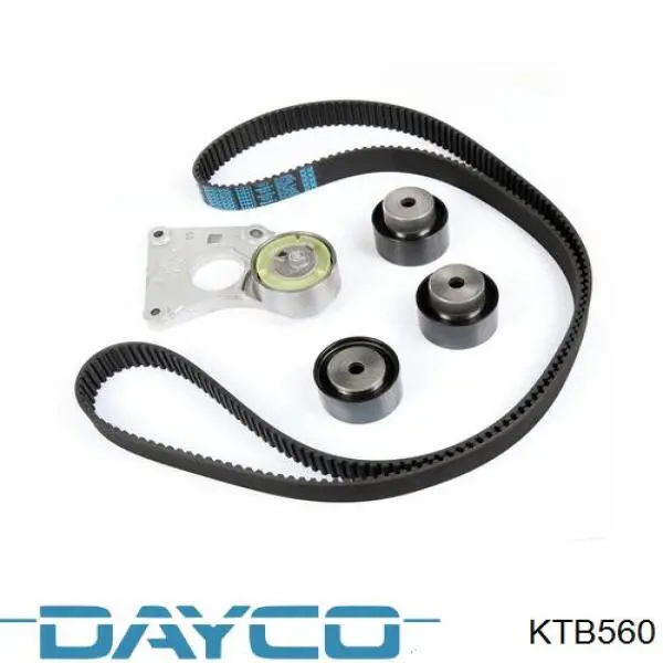 KTB560 Dayco Correia do mecanismo de distribuição de gás, kit