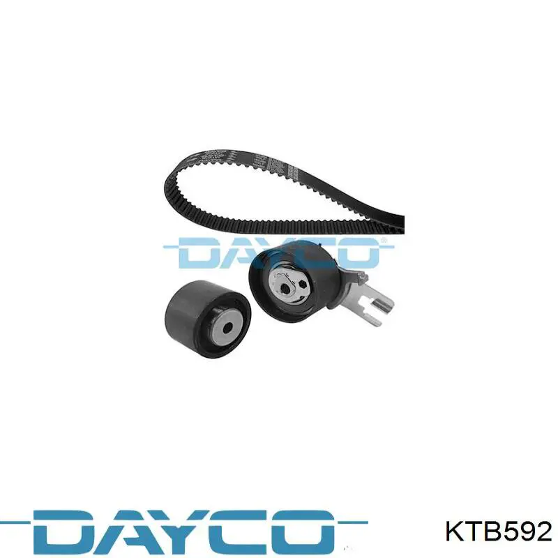 Compre KTB592 Dayco Correia do mecanismo de distribuição de gás, kit
