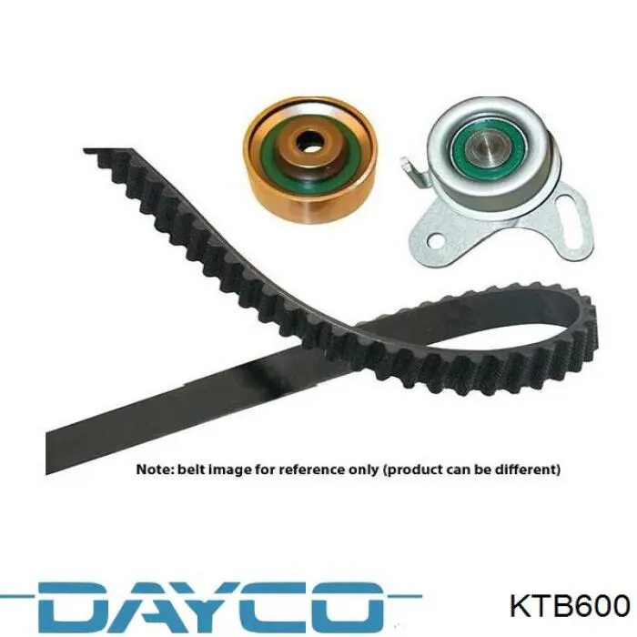 Compre KTB600 Dayco Correia do mecanismo de distribuição de gás, kit