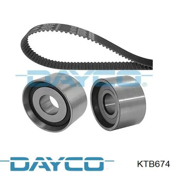 Compre KTB674 Dayco Correia do mecanismo de distribuição de gás, kit