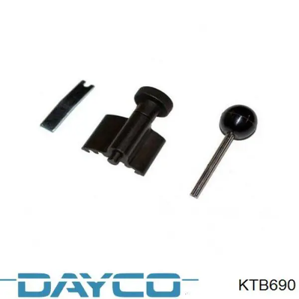 Compre KTB690 Dayco Correia do mecanismo de distribuição de gás, kit