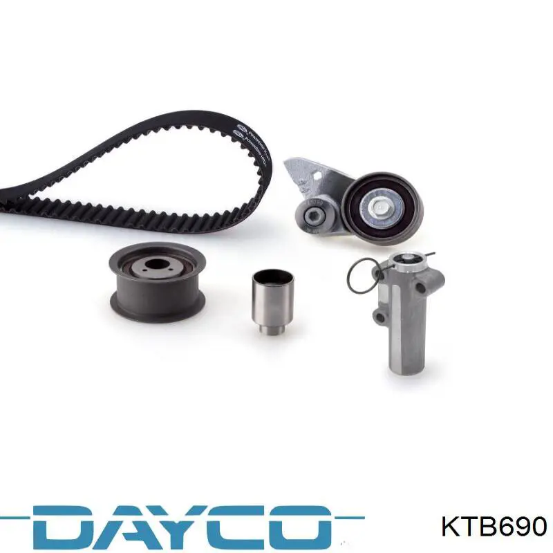 Correia do mecanismo de distribuição de gás, kit Dayco KTB690 preço, a partir de 343,73 USD