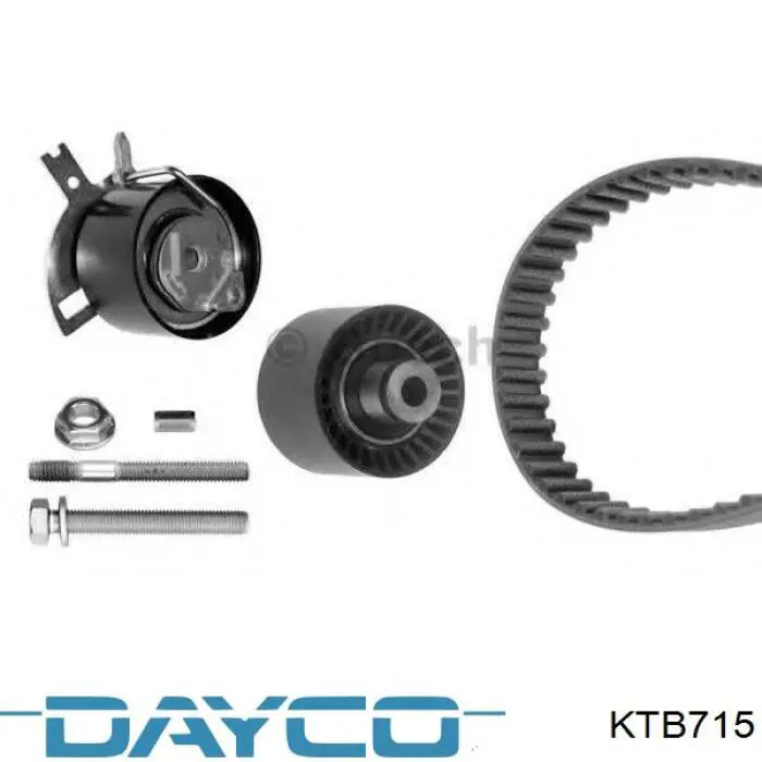 Compre KTB715 Dayco Correia do mecanismo de distribuição de gás, kit