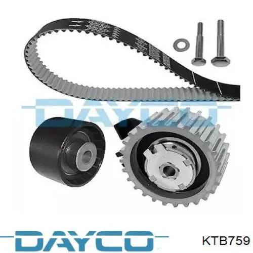 Correia do mecanismo de distribuição de gás, kit Dayco KTB759 preço, a partir de 112,86 USD
