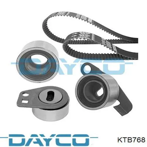 KTB768 Dayco Correia do mecanismo de distribuição de gás, kit