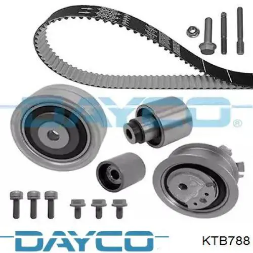 Correia do mecanismo de distribuição de gás, kit Dayco KTB788 preço, a partir de 150,18 USD