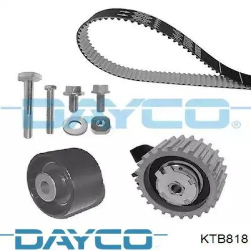 Correia do mecanismo de distribuição de gás, kit Dayco KTB818 preço, a partir de 94,24 USD