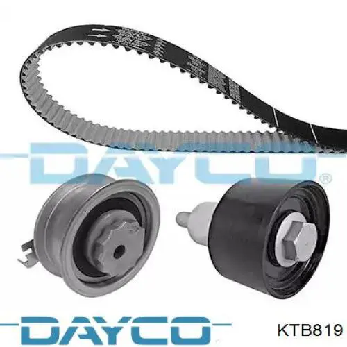 KTB819 Dayco Correia do mecanismo de distribuição de gás, kit
