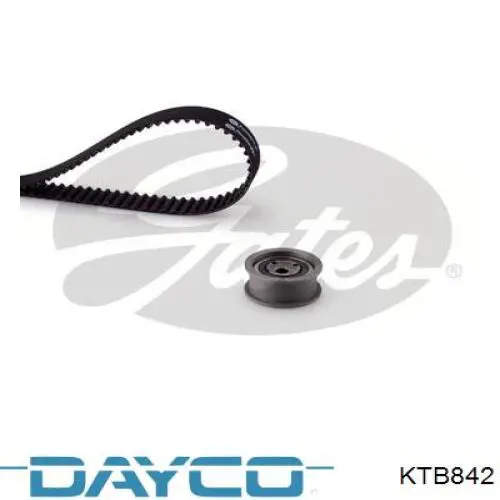 KTB842 Dayco Correia do mecanismo de distribuição de gás, kit