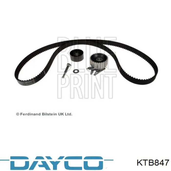 Correia do mecanismo de distribuição de gás, kit Dayco KTB847 preço, a partir de 105,56 USD