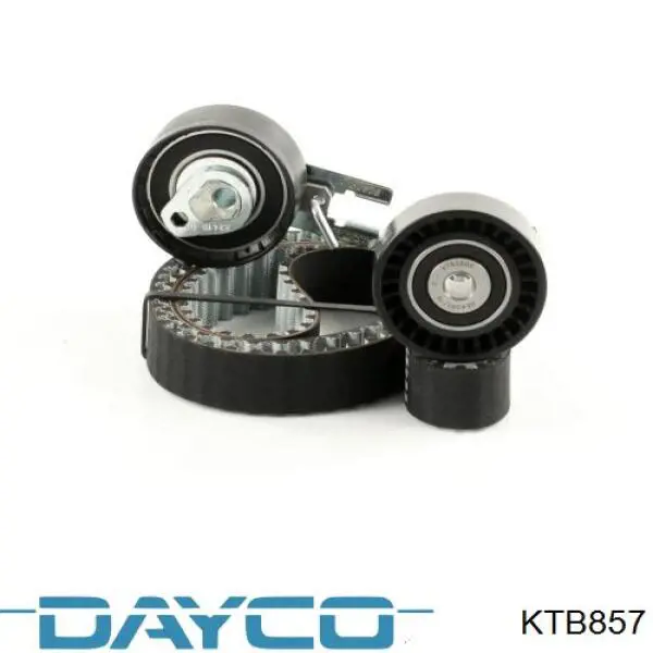 KTB857 Dayco Correia do mecanismo de distribuição de gás, kit