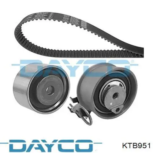 Compre KTB951 Dayco Correia do mecanismo de distribuição de gás, kit