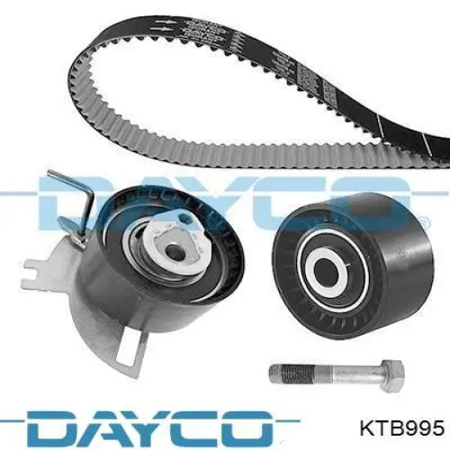 KTB995 Dayco Correia do mecanismo de distribuição de gás, kit