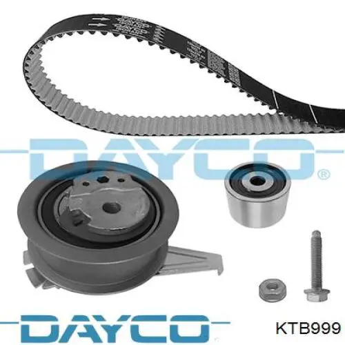 KTB999 Dayco Correia do mecanismo de distribuição de gás, kit