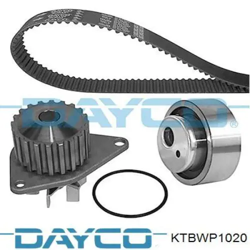 Correia do mecanismo de distribuição de gás, kit Dayco KTBWP1020 preço, a partir de 72,11 USD