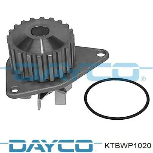 Compre KTBWP1020 Dayco Correia do mecanismo de distribuição de gás, kit