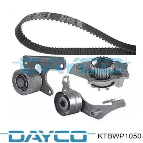 KTBWP1050 Dayco Correia do mecanismo de distribuição de gás, kit