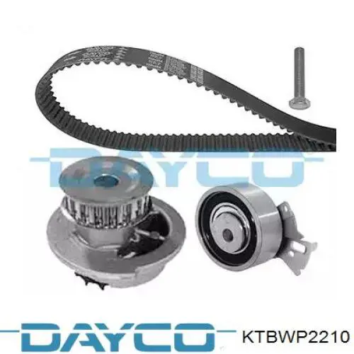 Correia do mecanismo de distribuição de gás, kit Dayco KTBWP2210 preço, a partir de 95,24 USD