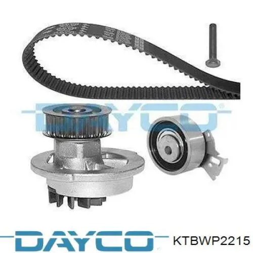 Correia do mecanismo de distribuição de gás, kit Dayco KTBWP2215 preço, a partir de 86,60 USD