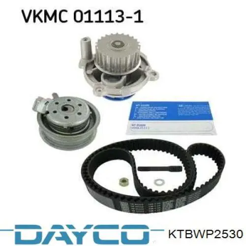 Compre KTBWP2530 Dayco Correia do mecanismo de distribuição de gás, kit