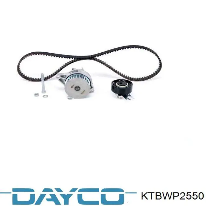 Compre KTBWP2550 Dayco Correia do mecanismo de distribuição de gás, kit