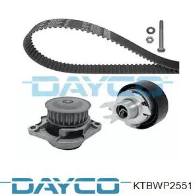 KTBWP2551 Dayco Correia do mecanismo de distribuição de gás, kit