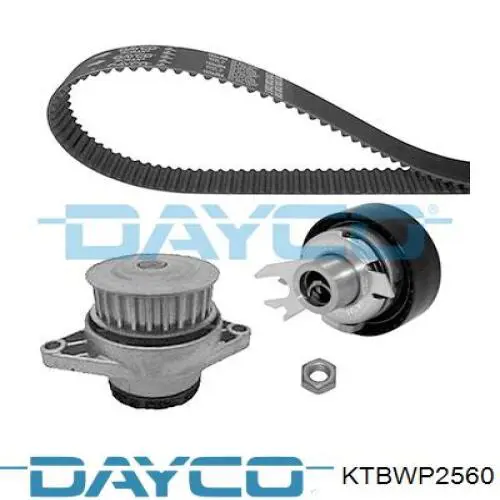 Correia do mecanismo de distribuição de gás, kit Dayco KTBWP2560 preço, a partir de 103,73 USD