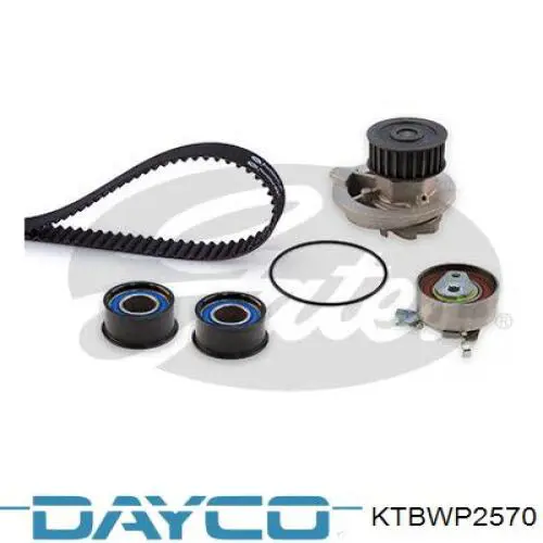 Correia do mecanismo de distribuição de gás, kit Dayco KTBWP2570 preço, a partir de 141,88 USD