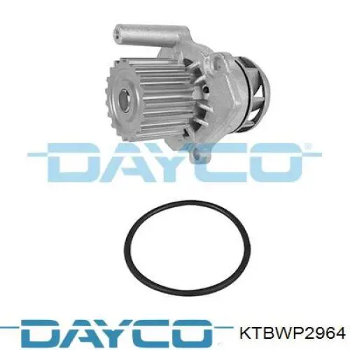 Compre KTBWP2964 Dayco Correia do mecanismo de distribuição de gás, kit