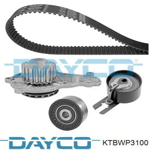 Correia do mecanismo de distribuição de gás, kit Dayco KTBWP3100 preço, a partir de 117,21 USD