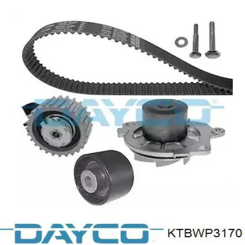 Correia do mecanismo de distribuição de gás, kit Dayco KTBWP3170 preço, a partir de 147,56 USD