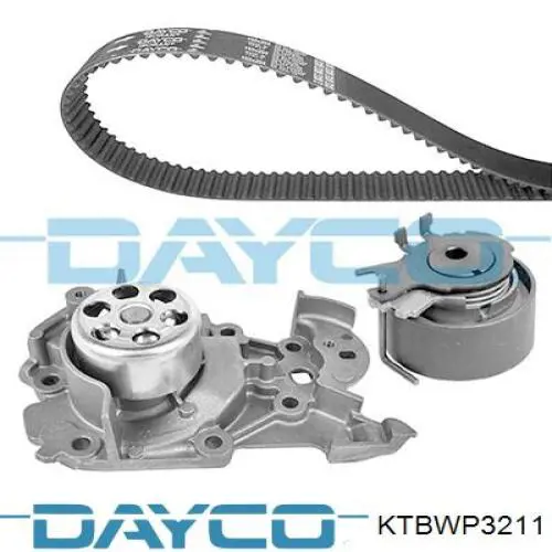 Correia do mecanismo de distribuição de gás, kit Dayco KTBWP3211 preço, a partir de 137,66 USD