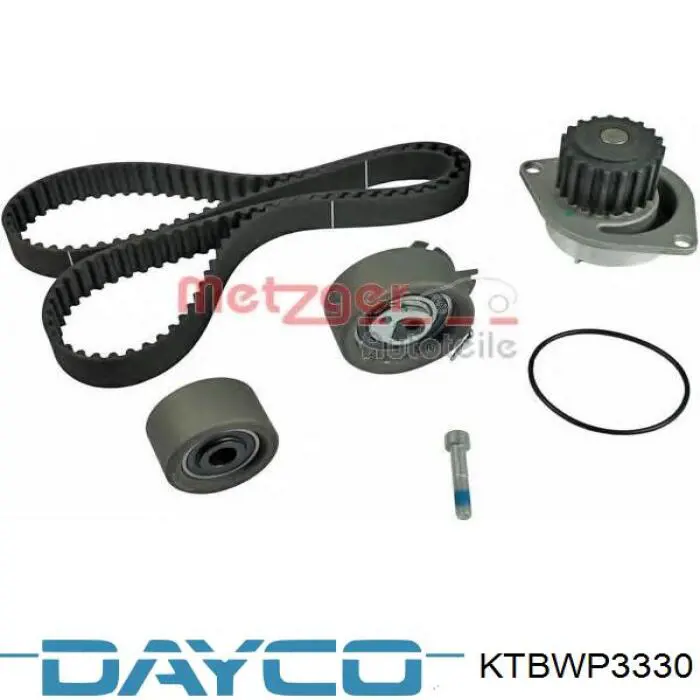 Compre KTBWP3330 Dayco Correia do mecanismo de distribuição de gás, kit