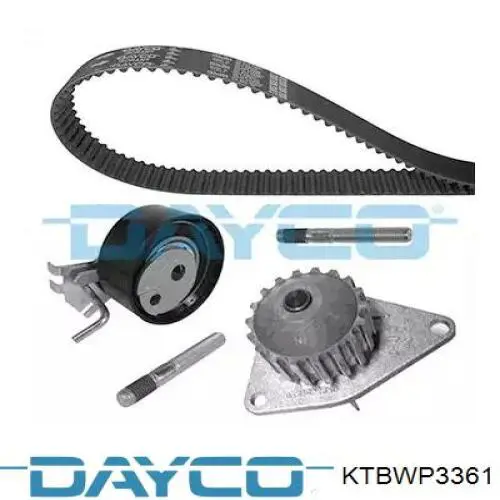 Correia do mecanismo de distribuição de gás, kit Dayco KTBWP3361 preço, a partir de 71,53 USD