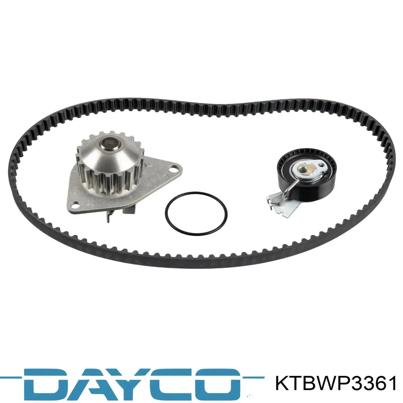 Compre KTBWP3361 Dayco Correia do mecanismo de distribuição de gás, kit