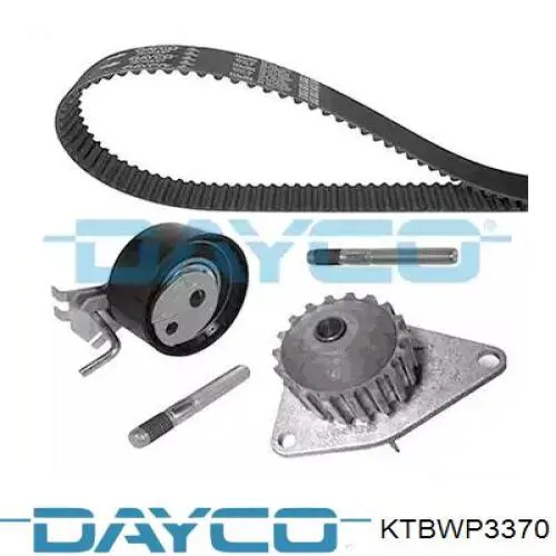KTBWP3370 Dayco Correia do mecanismo de distribuição de gás, kit