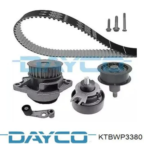 KTBWP3380 Dayco Correia do mecanismo de distribuição de gás, kit
