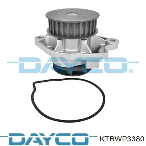 Correia do mecanismo de distribuição de gás, kit Dayco KTBWP3380 preço, a partir de 206,42 USD