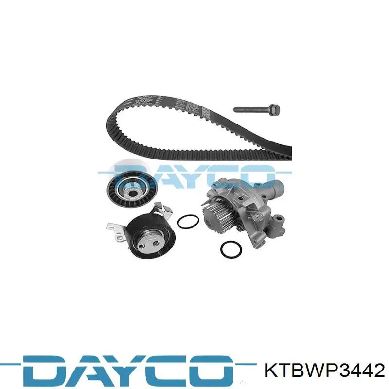 Correia do mecanismo de distribuição de gás, kit Dayco KTBWP3442 preço, a partir de 157,77 USD
