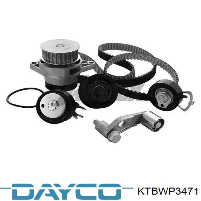 Compre KTBWP3471 Dayco Correia do mecanismo de distribuição de gás, kit