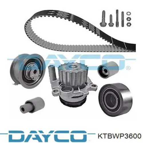 Correia do mecanismo de distribuição de gás, kit Dayco KTBWP3600 preço, a partir de 169,21 USD