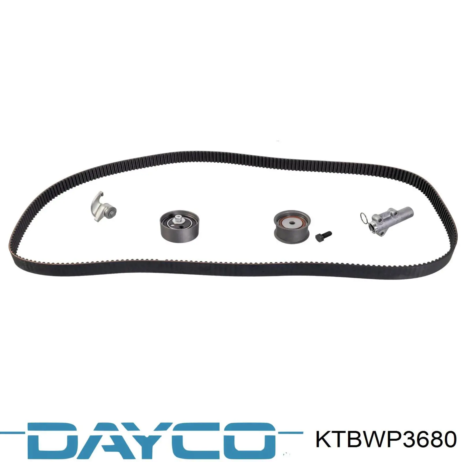 Correia do mecanismo de distribuição de gás, kit Dayco KTBWP3680 preço, a partir de 253,68 USD