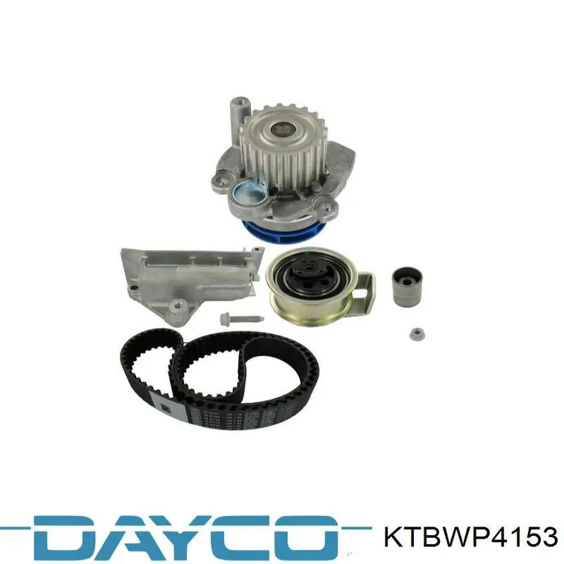 KTBWP4153 Dayco Correia do mecanismo de distribuição de gás, kit