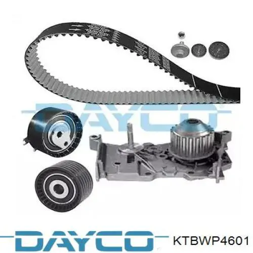 KTBWP4601 Dayco Correia do mecanismo de distribuição de gás, kit