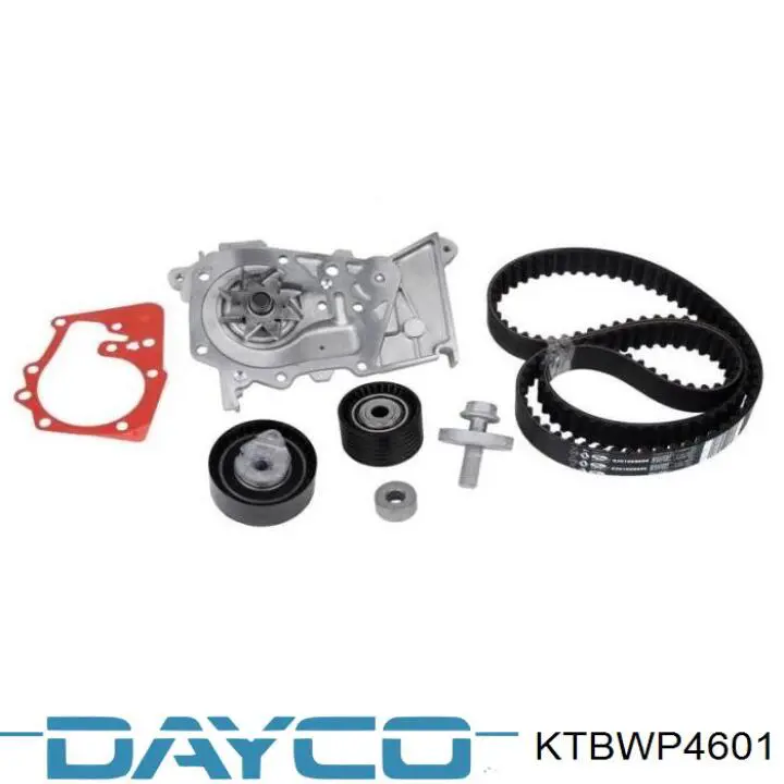 Correia do mecanismo de distribuição de gás, kit Dayco KTBWP4601 preço, a partir de 119,72 USD