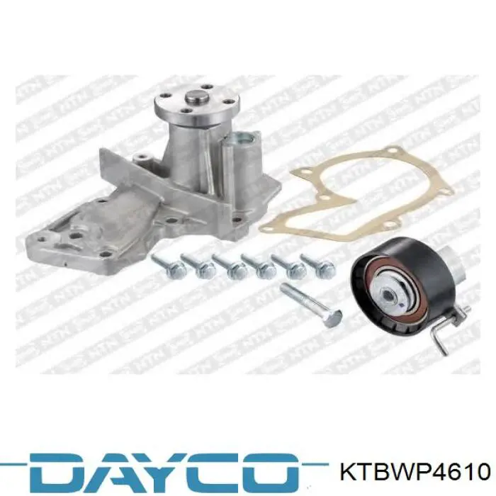 Compre KTBWP4610 Dayco Correia do mecanismo de distribuição de gás, kit