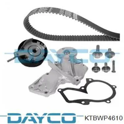 Correia do mecanismo de distribuição de gás, kit KTBWP4610 Dayco