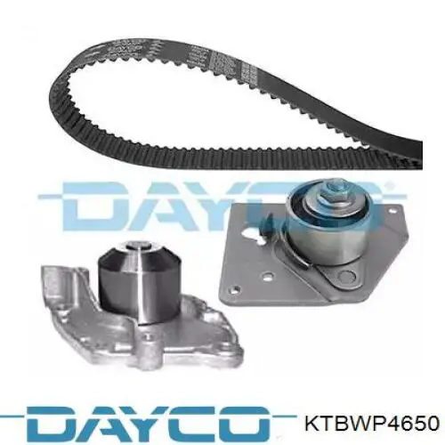 KTBWP4650 Dayco Correia do mecanismo de distribuição de gás, kit