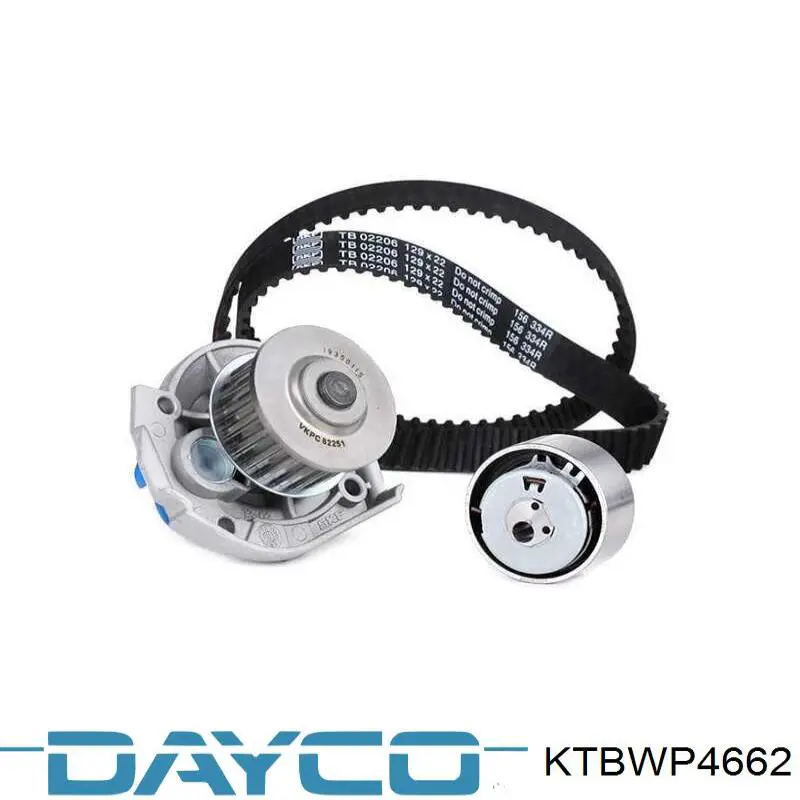 Compre KTBWP4662 Dayco Correia do mecanismo de distribuição de gás, kit